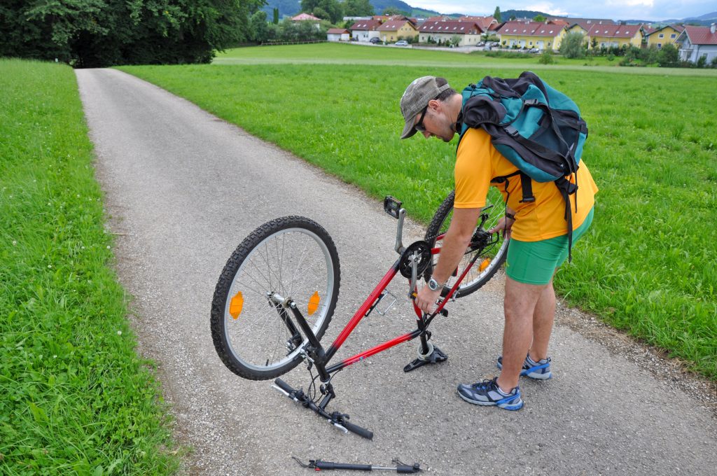 naprawa roweru - łańcucha rowerowego